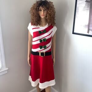 Reference Point Ugly Christmas Dress NWOT